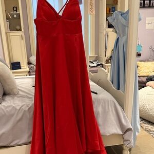 Jovani Striking Scarlet Prom Dress